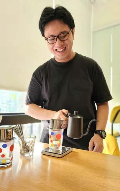 A Complete Vietnam Coffee Journey - The Unknown Giant - The coffee lineup: coconut, condensed milk, salt, egg, and more