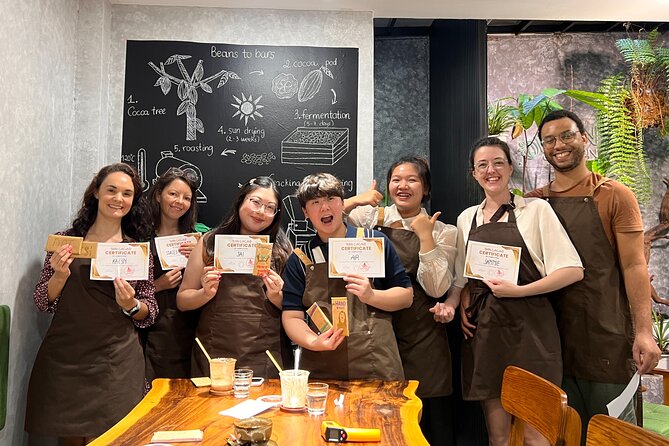 Bean to bar Chocolate Workshop in Ho Chi Minh City - Husking cacao beans: hands-on work that feels satisfying