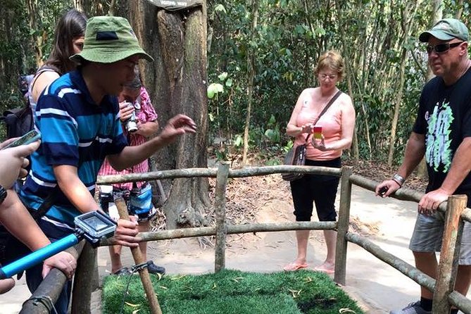 Cu Chi And Mekong Full Day Trip - Cu Chi Tunnels: walking into the original network