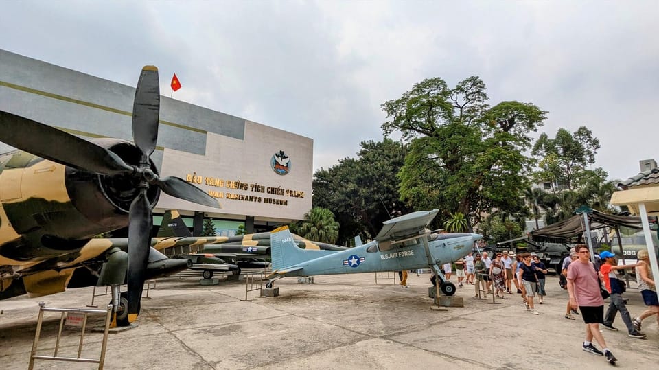Cu Chi Ben Duoc less touristy Tunnel & War Remnants Museum - Timing and logistics: how the schedule feels on your feet