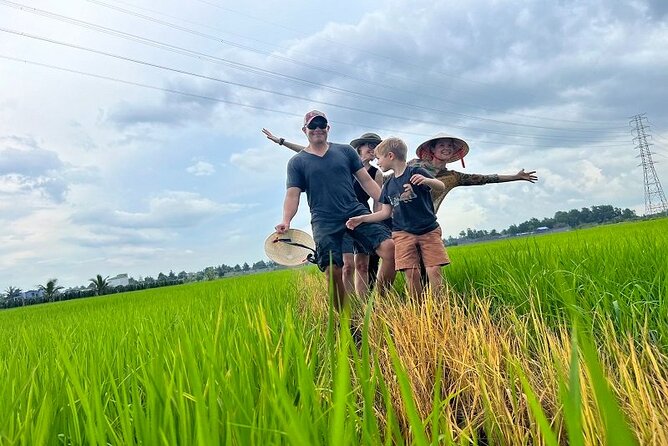 Cu chi Tunnel & Mekong Delta Full Day BBQ Lunch Lux Group 10 pax - Rowing Canals, Đờn Ca Tài Tử, and Coconut Candy Factory