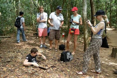 Cu Chi Tunnels and Mekong Delta Tour from Ho Chi Minh City - My Tho and the Tien River: islands, sampan canals, and that village ride