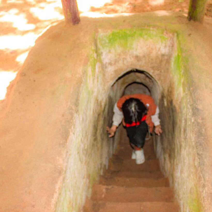 Cu Chi Tunnels Half-Day: Big Group Vietnam War Experience - Crawling Through Kitchens, Hospitals, and Hidden Passages