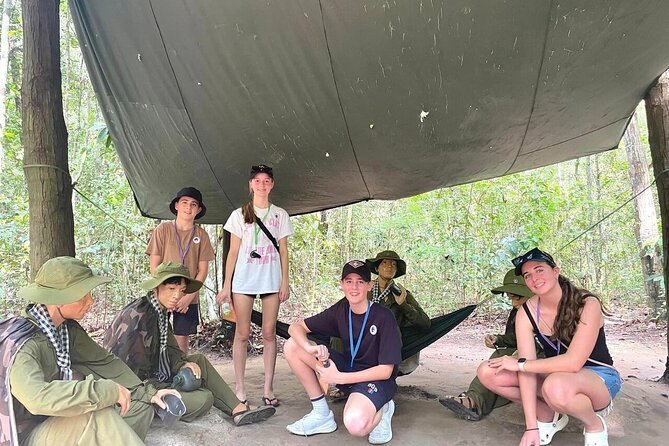 Cu Chi Tunnels Small Group Maximum 12 People From Ho Chi Minh - The camo lesson that turns “cool” into meaningful