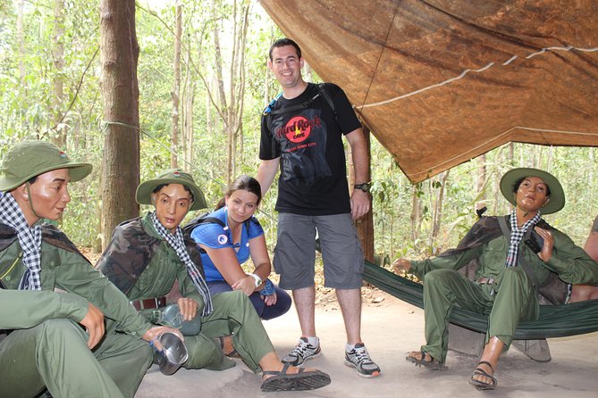 Cu chi tunnels Tour (Group and Private) - Wartime-style snack: tapioca and hot pandanus tea