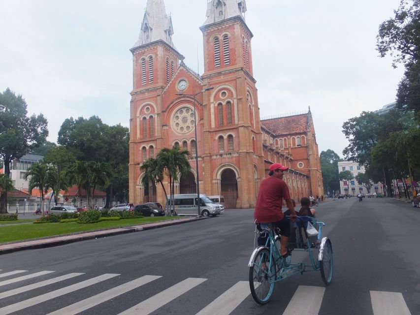 Customized Ho Chi Minh City Experience on Cyclo with Driver - From District 1 pickup to the back streets: a 3-hour flow