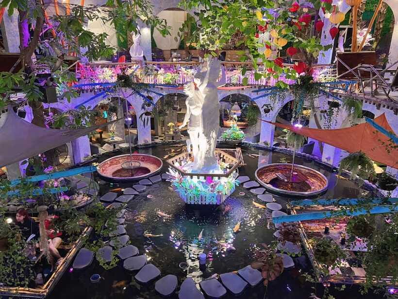 Free E-Sim Ho Chi Minh City: Pagodas and Coffee Corners Tour - Oasis Coffee: Koi Fish, Quiet Seating, and Fish Feeding Fun