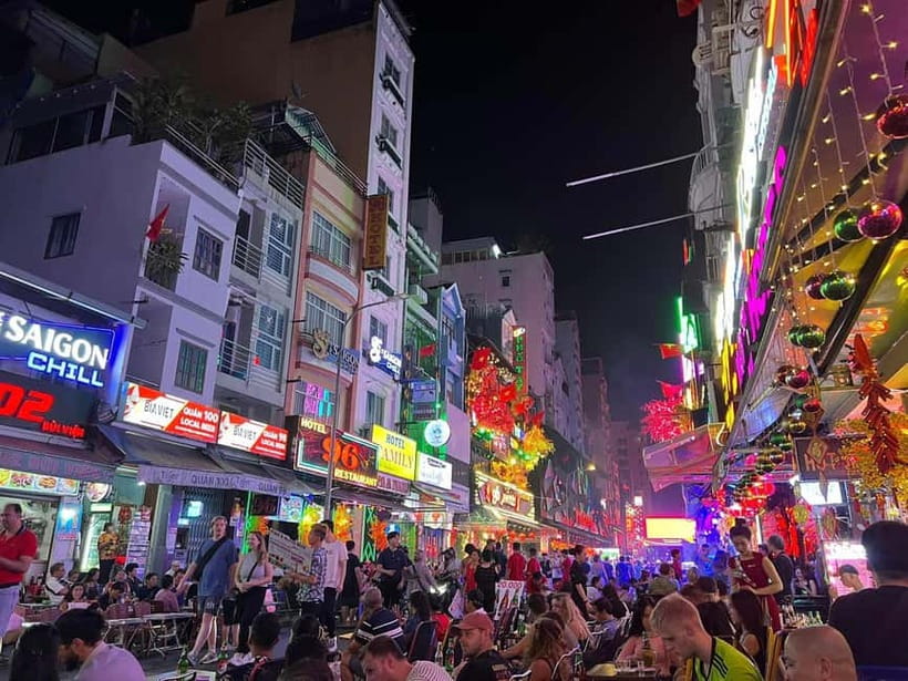 Free E-sim Saigon Nightlife Hopping Tour - Japanese Town + Bui Viện: why this route works in 3 hours