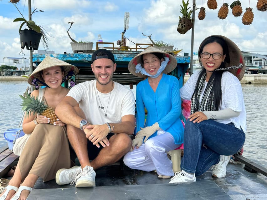 From HCM 1-day Cai Rang floating market local mekong village - The Mekong islet afternoon: orchards, cake, lunch with locals