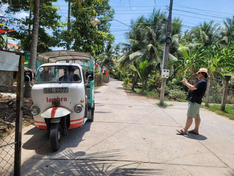 From HCM city 3-Day Mekong Delta Tour - Chau Doc - Day 1: Vinh Trang Pagoda, Unicorn Island, and Ben Tre Coconuts
