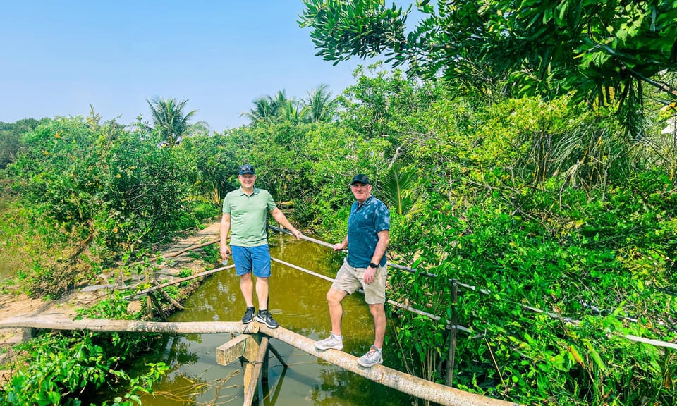 From HCM: Cost-Saving CuChi Tunnel & Mekong Delta 1-Day Tour - Island food in the Mekong Delta: 5 courses, plus coconut juice and tea