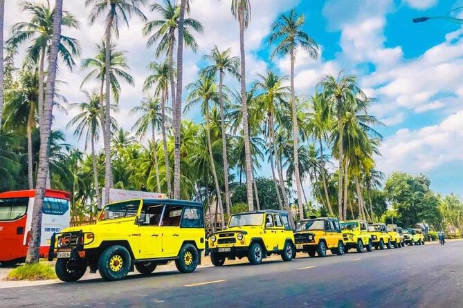 From HCM or Mui Ne: Mui Ne Jeep Sunrise/Sunset & ATV Adventure - Stop 1: White Sand Dunes and the photo-friendly golden light