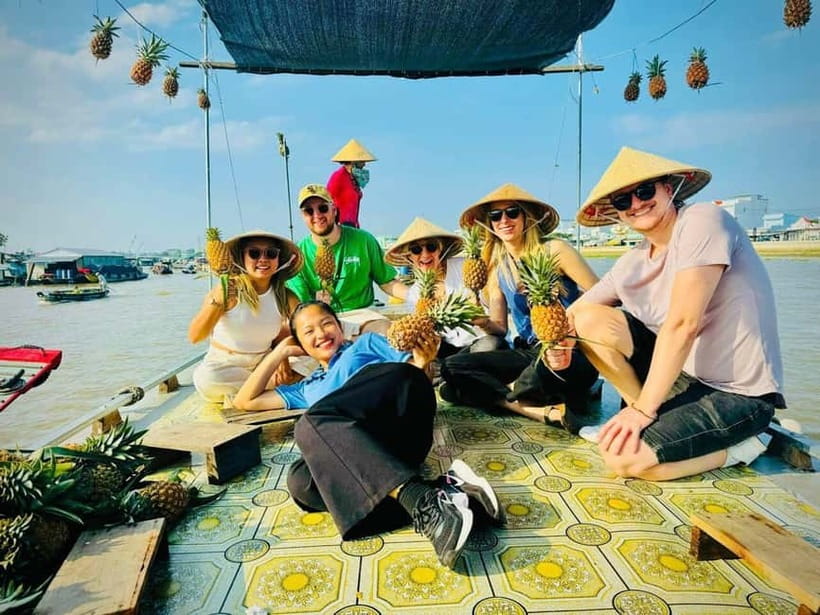 From HCMC: Cai Rang Floating Market & Mekong Delta Private - Shopping from a boat: fun, practical, and slightly chaotic