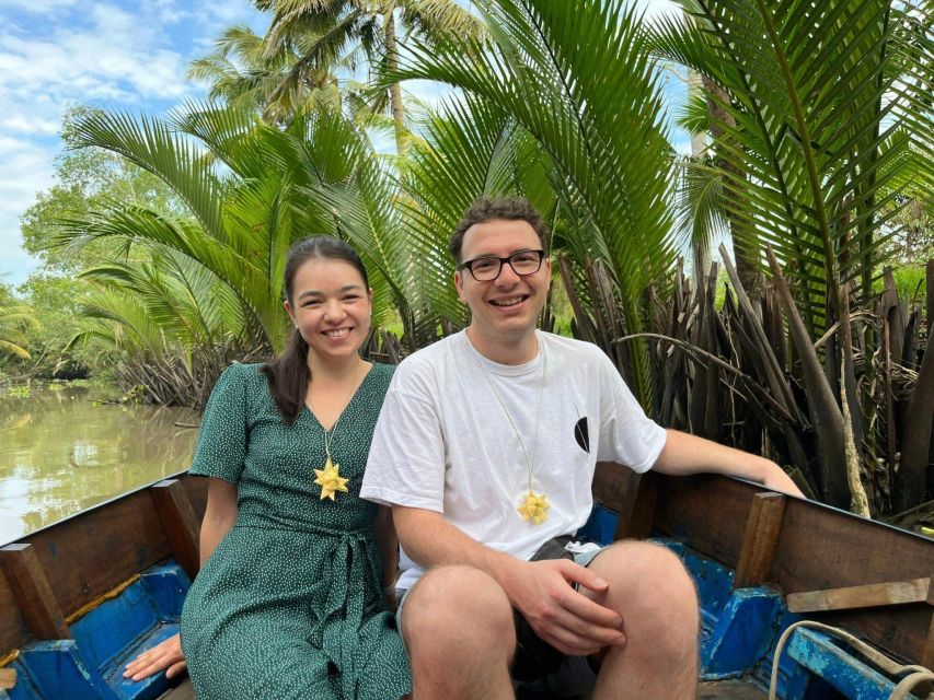 From Ho Chi Minh: Explore Mekong Delta & Vinh Trang Pagoda - Village walks and a small-canal row: quieter Delta moments