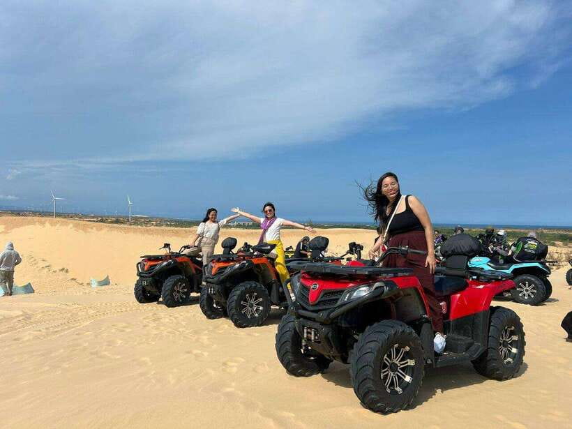 From Ho Chi Minh: Mui Ne daily tour (With Jeep Or ATV) - From District 1 pickup to Mui Ne by the fast expressway route