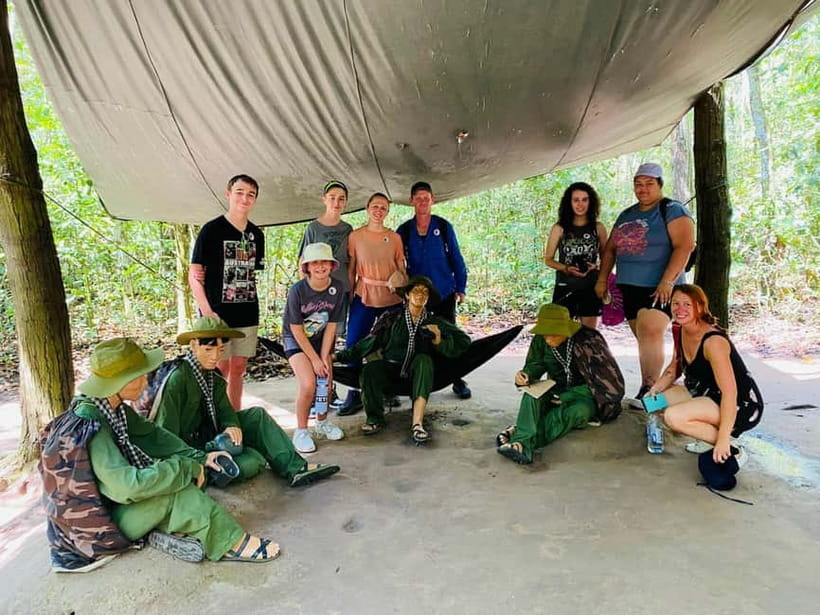 From Ho Chi Minh:Cu Chi Tunnels morning or afternoon w Lunch - The rooms you’ll see: Hoang Cam, field hospitals, and command areas