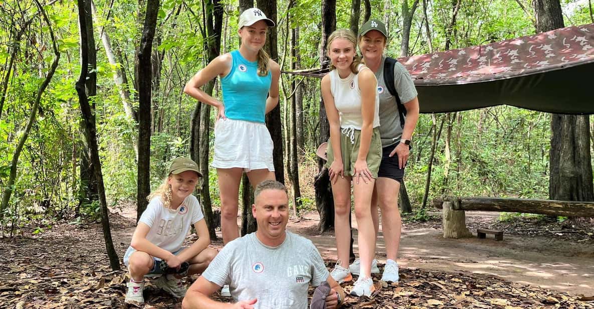 From Ho Chi Minh:Cu Chi Tunnels morning or afternoon w Lunch - Tapioca, pandanus tea, and what “war food” means on this day trip