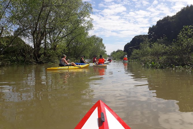Full Day Experience Mekong River Life By Kayak & Boat. - Kayaking the calm canals: easy paddling, real island feel