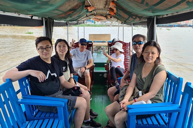 Half Day Dusk on the Mekong -Sunset in Paradise - The 4 fabled islets: Dragon, Unicorn, Tortoise, and Phoenix