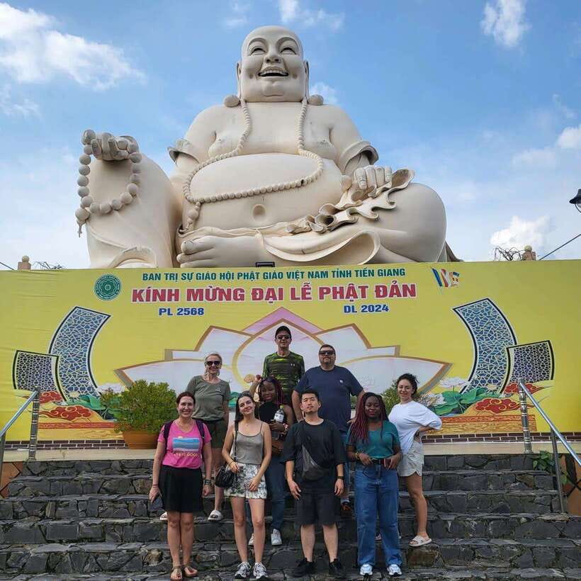 HCM City: Ben Tre Mekong Delta & My Tho Day Trip with Lunch - Ben Tre Coconut Island: Candy Making, Village Life, and Samples