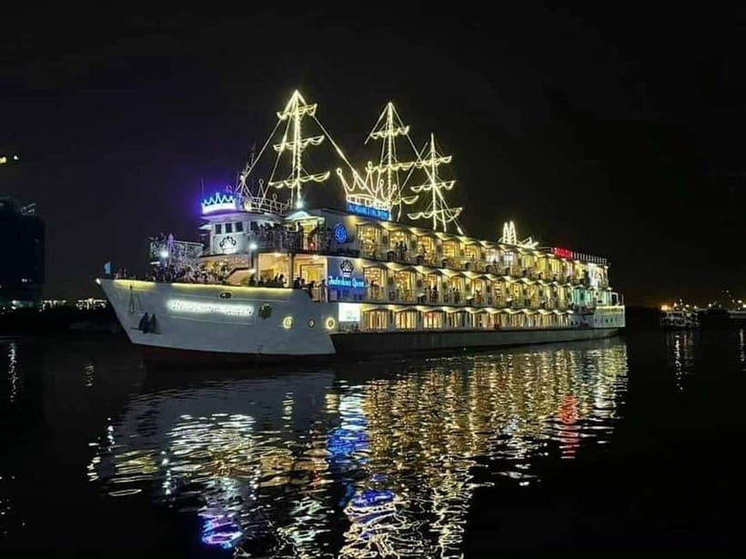 HCM: Night Experience Dinner Cruise on Saigon River - Dinner on Deck: Vietnamese Buffet, Set Menu, Live Music, and Dance