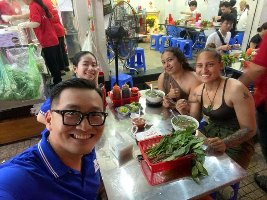Ho Chi Minh City: Guided Food Tour by Scooter - District 1 pickup and how to get ready for the ride