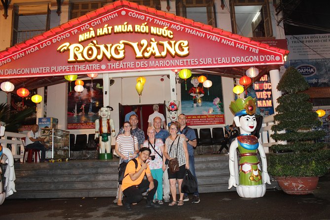 Ho Chi Minh City Night Light - Dinner on Cruise Luxury - Golden Dragon Water Puppet Theater: Watching Vietnamese Storytelling in Water