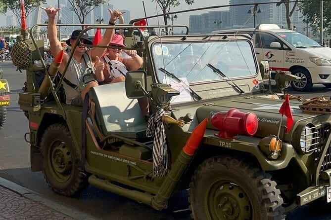 Ho Chi Minh City Sightseeing Private Tour By U.S Army Jeep - Getting picked up and how the driving actually feels