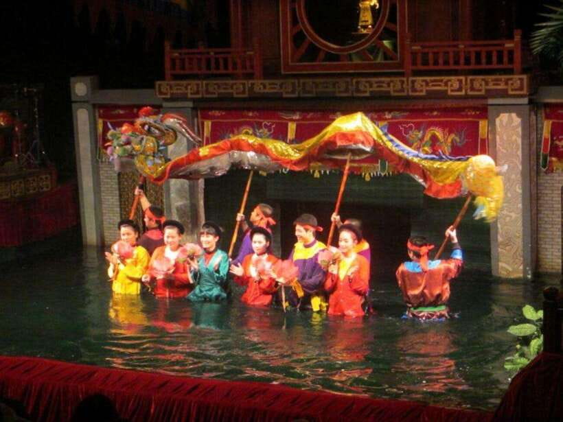 Ho Chi Minh: Vietnamese Water Puppet Show Ticket - Golden Dragon Water Puppet Theater: a water stage that feels like theater