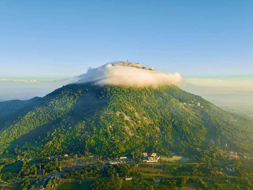 Ho Chi Minh:Small Group Black Virgin Mountain,Cao Dai Temple - Cable car up to Bà Đen Temple: the moment the view earns its keep