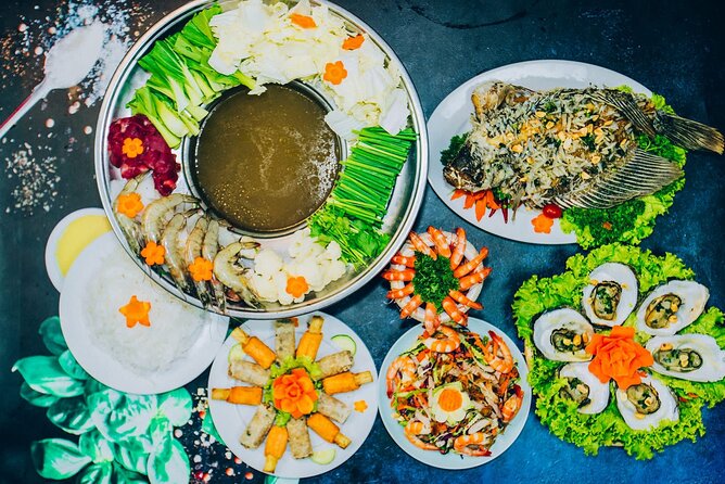 Indochina Queen Dinner Cruise on Saigon River - About an Hour of Night Views: skyline lights and the river pace