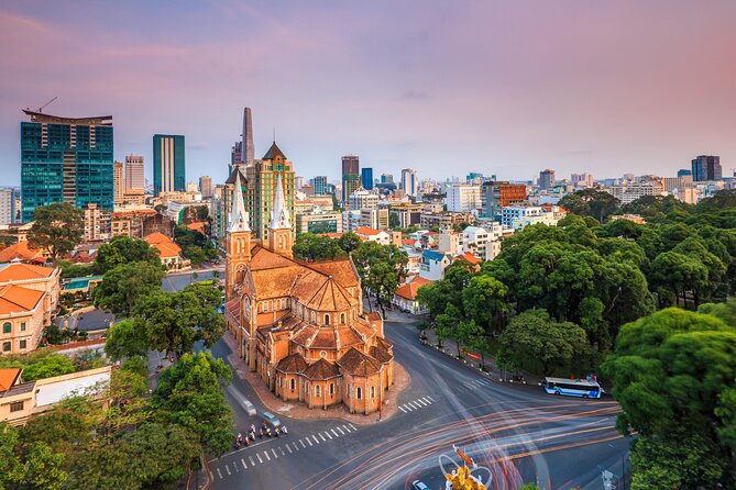Layover Tour in Ho Chi Minh - Stop 5: Notre Dame Cathedral of Saigon, Central Post Office, and a CIA building sight