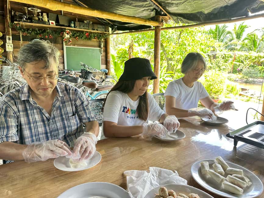 Mekong Day Trip Group 12pax Explore Bicycle & Cooking Class - Vinh Tràng Pagoda: the cultural reset you need after lunch