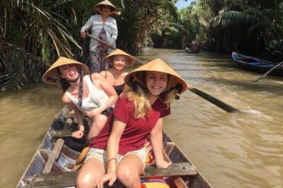 Mekong Delta Ben Tre Non-touristy Full-Day - VIP Private Tour - Road to the delta: rice country on the way out of Ho Chi Minh City