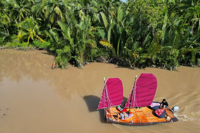 Mekong River Relaxing Sail boat cruise to Coconut Canals (1.5HRS) - Stop 3 Bến Tre: drop-off and how to pair it with your day