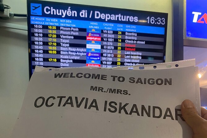 Premium Fast Track Service at Ho Chi Minh City Airport - Departure Service: Expedited Check-In and Security Access