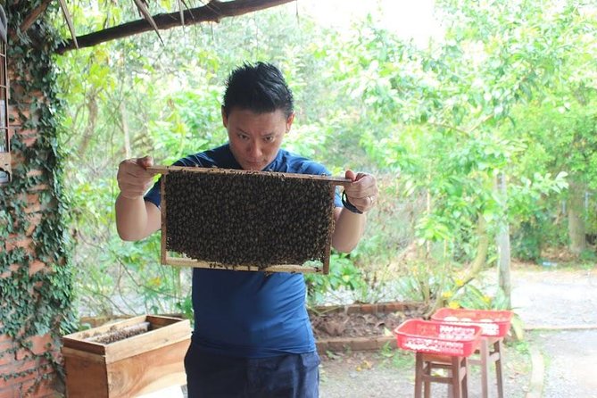 Private Cu chi Tunnels and Mekong Delta 1 Day - Wet market stop at Cu Chi: seasonal fruits that taste like place