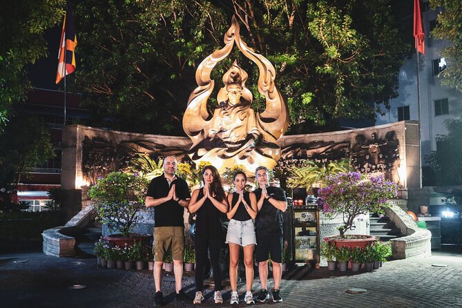 Private Discover Saigon Hidden Spots on Night Motorbike Adventure - District 1 opener: a fast ride to set the tone
