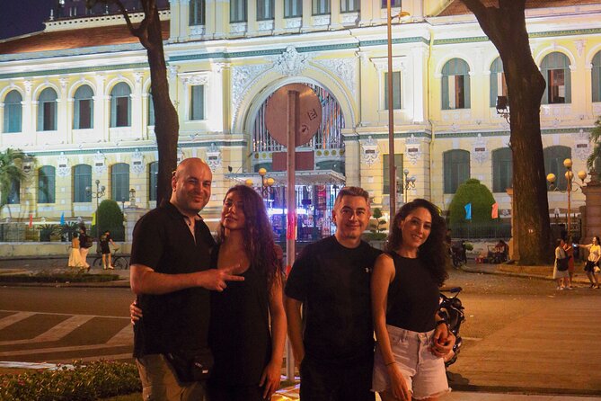 Private Discover Saigon Hidden Spots on Night Motorbike Adventure - District 10 food + beer snack: the quick fuel stop you’ll appreciate