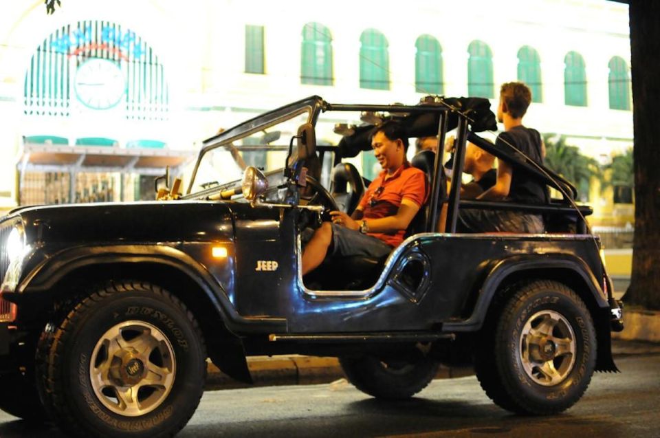 Private Jeep Tour Saigon by Night & Cruise Dinner with Music - Key points worth knowing