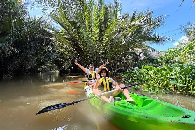 Private Luxury Tour Mekong Delta 1 day - Family Tiny Garden: farm life with bikes, orchards, and dragon fruit