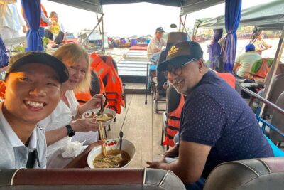 Private Scooter Street Food Tour in Saigon with 11 Tastings - District 1 start: your first bite and the scooter rhythm