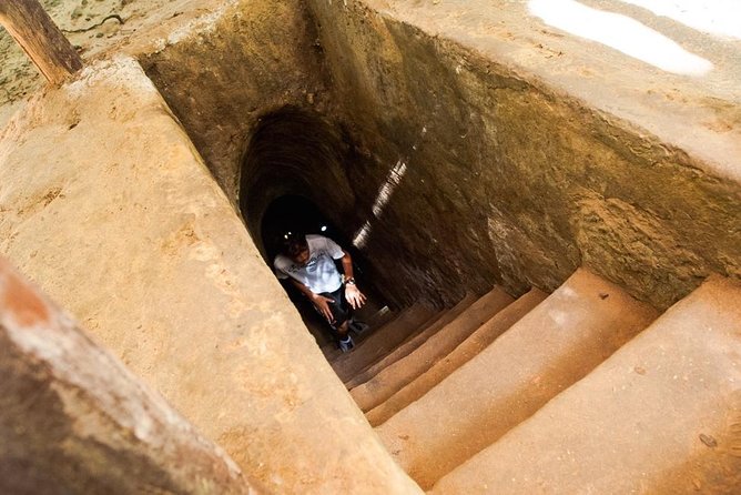 PRIVATE The Tunnels Of Cu Chi Half day tour - The first stop at Cu Chi: video, traps, and the guide-led pacing