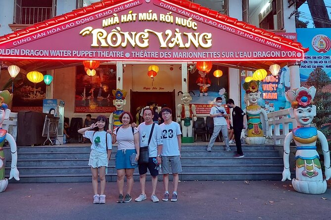 Private Tour Water Puppet Show And Cruise Tour On Saigon River - Brief city stops: Ancient Post Office, book street, Tao Dan Park