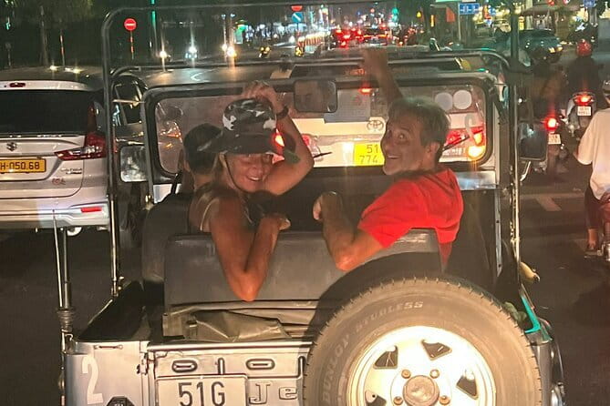 Saigon After Dark Foodie Tour by Army Open Air Jeep 4 Hours - The 4-hour flow: pickup, timing, and how hungry to be