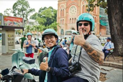 Saigon On 2 Wheels - Stop 1: Thich Quang Duc Monument (fast, meaningful, and heavy)