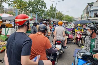 Saigon Private/Small Group Walking Food Tour with 13 Tastings - The route: District 3 alleys, Ho Thi Ky Flower Market, District 10, then District 5