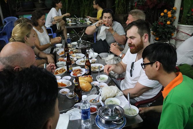 Saigon Vespa By Night Street Food Tour 4,5 Hours - Two local restaurants plus street-style samplings: how the food stops work
