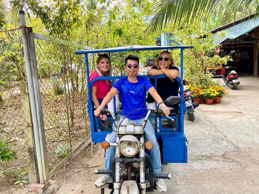 Small Group or Private Tour| Cu Chi Tunnels & Mekong Delta - Sampan Canals, Palm-Shaded Lanes, and Seeing Daily Life Close Up