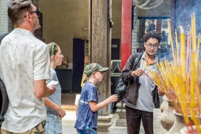Small-group Saigon City Tour: 3-Hour Cyclo Ride to Hidden Stories - Your 3-Hour Route: Flowers, a Temple, and Binh Tay Market